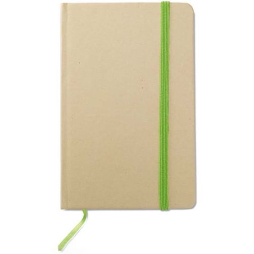 Gerecycled notitieboekje met elastiek - Afbeelding 3